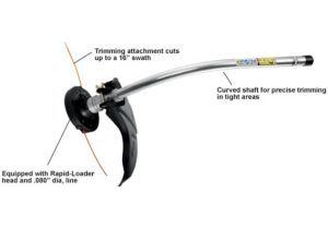 Echo Curved Shaft Trimmer Attachment 99944200615