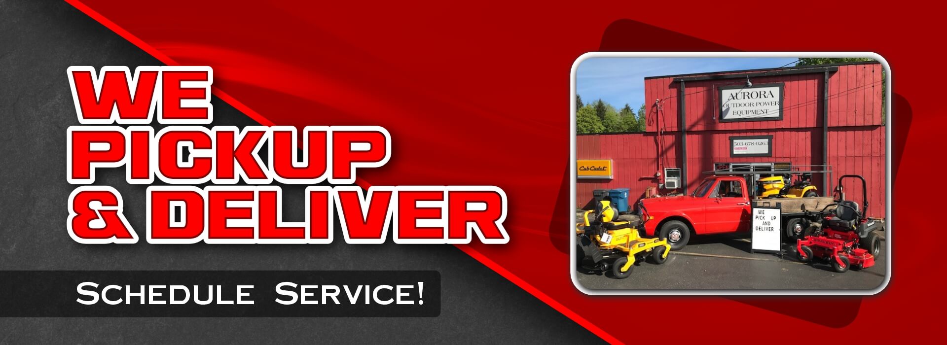 We Deliver